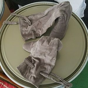 Nike Air Cole Haan slouch heels dress boots